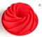 9.5 Inch bunte Cake Pan, Silicone Fluted Para Gelatinas Cake Mold,